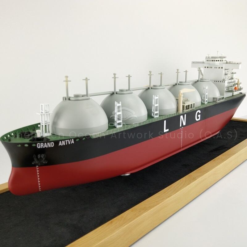 LNG/LPG/FPSO/VLCC タンカー船モデル | O.A.Sのオリジナル船モデル
